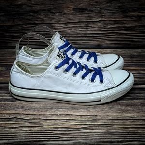 Converse Chuck Taylor All Stars White Leather 8